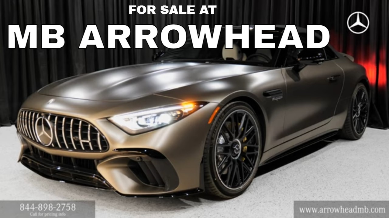 New 2027 Mercedes-Benz SL-Class AMG® SL 63 Roadster in Peoria AZ