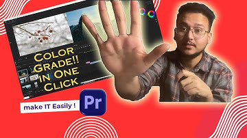 One-Click Color Grade in Premiere Pro | Fast & Easy Tutorial