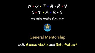 Notary Stars General Mentorship Replay for 5-1-2023 | Where to Find Notary Business & More!