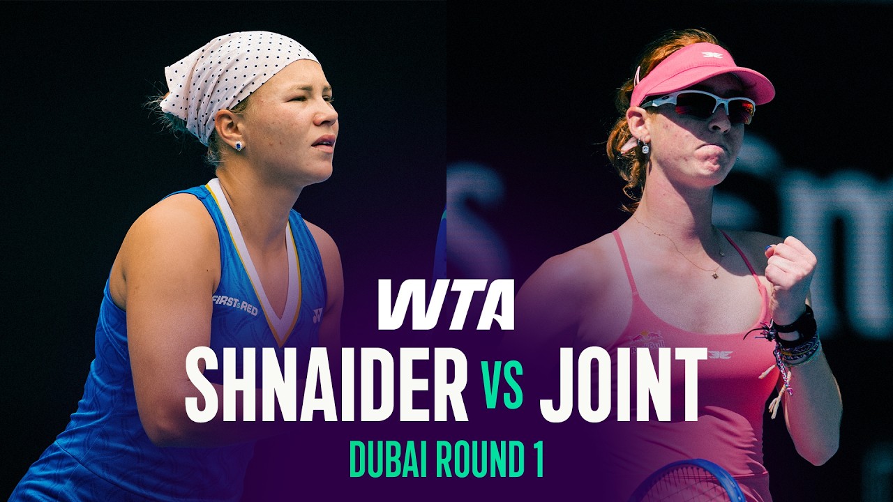 Diana Shnaider vs. Maya Joint | 2026 Dubai Round 1 | WTA Match Highlights