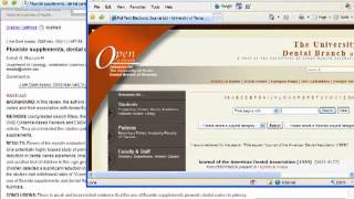 Opening an Article Link from PubMed