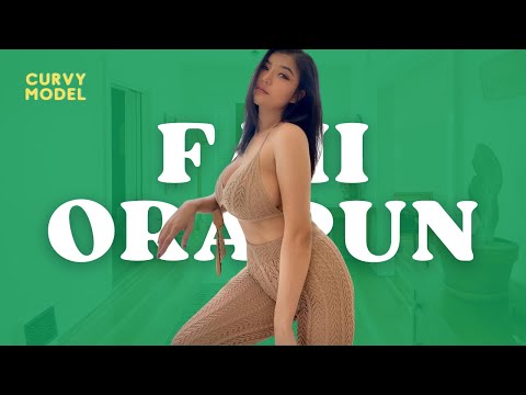 Faii Orapun | Thai Model Biography | Plus Size Curvy Model | Wiki Houl | Instagram Star ✨