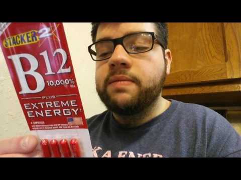 Deadcarpet Energy Drink Reviews - Stacker-2 B12 10,000% RDA Plus Extreme Energy Energy Pills