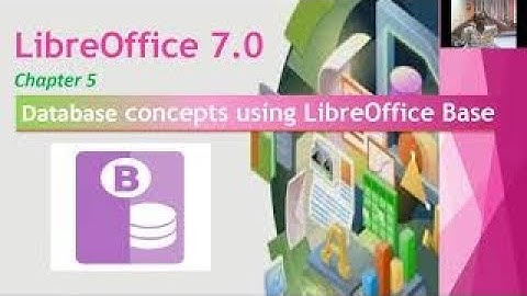 XII - Commerce I.T. Chapter 5 Database Management Using Libre Office Base Part - 4