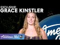 Grace Kinstler Recaps Her Audition That Moved Luke Bryan To Tears - American Idol 2021