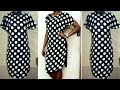 Sew a Kimono Shift dress in 30 Minutes Beginner Tutorial