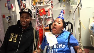 Kevin Durant Makes a Birthday Wish Come True