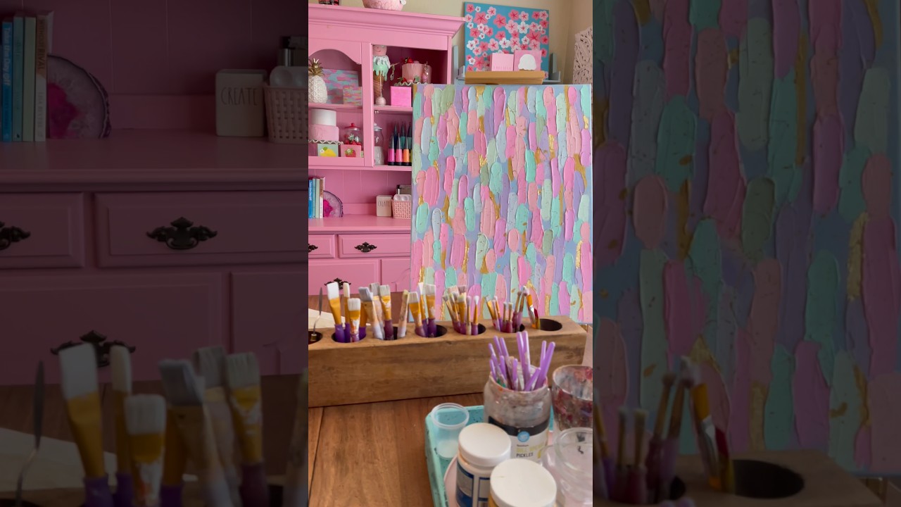 my current painting studio 🎨 