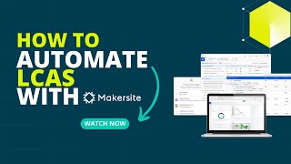 How to automate LCAs with Makersite