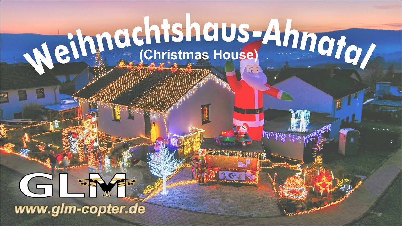 Weihnachtshaus Ahnatal (Christmas House-Ahnatal) #hessenschau #hr # ...