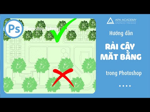 Video [Photoshop Tutorial] - Hướng dẫn rải cây mặt bằng cực... - youtube