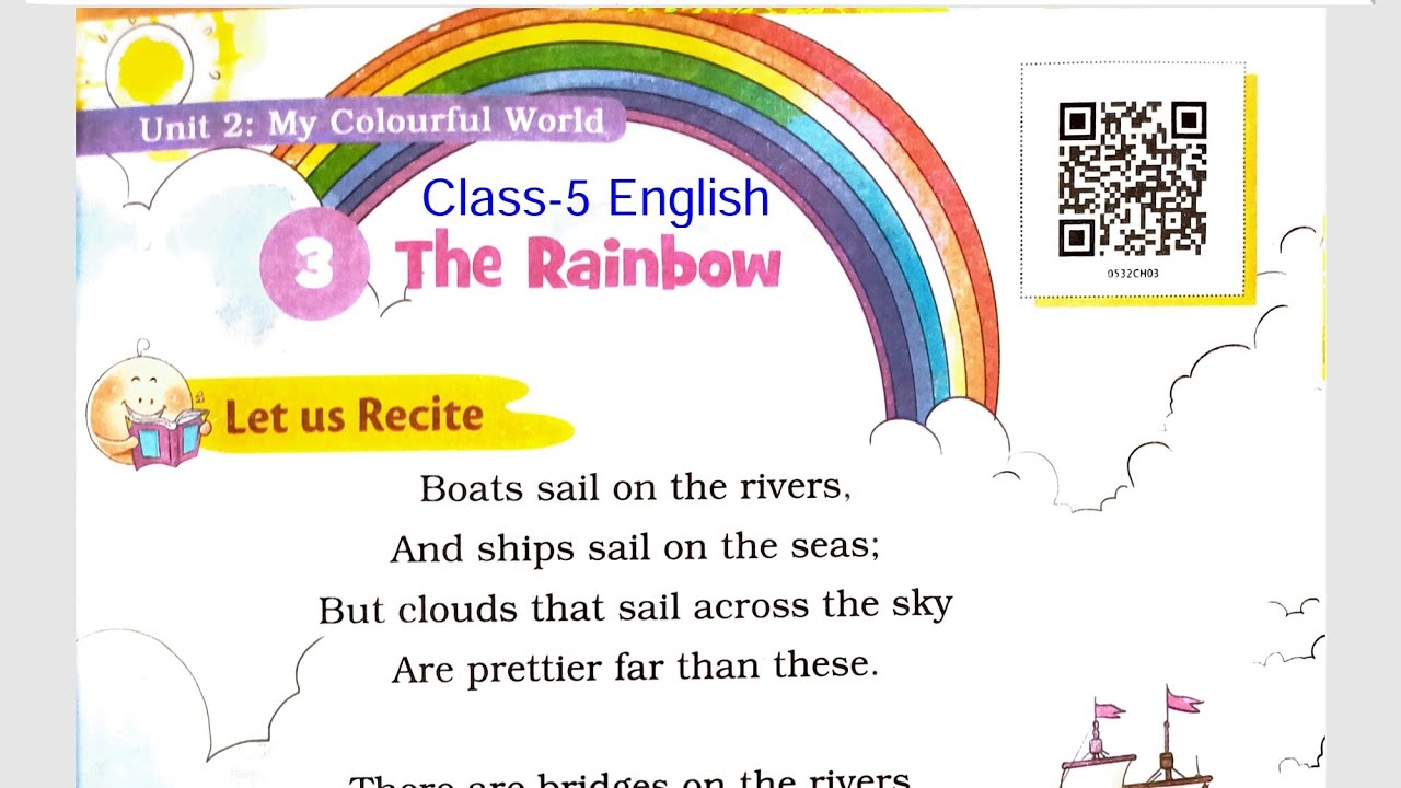 The Rainbow / Class-5 English Chapter-3 / NCERT Santoor Explanation By-KV Teacher