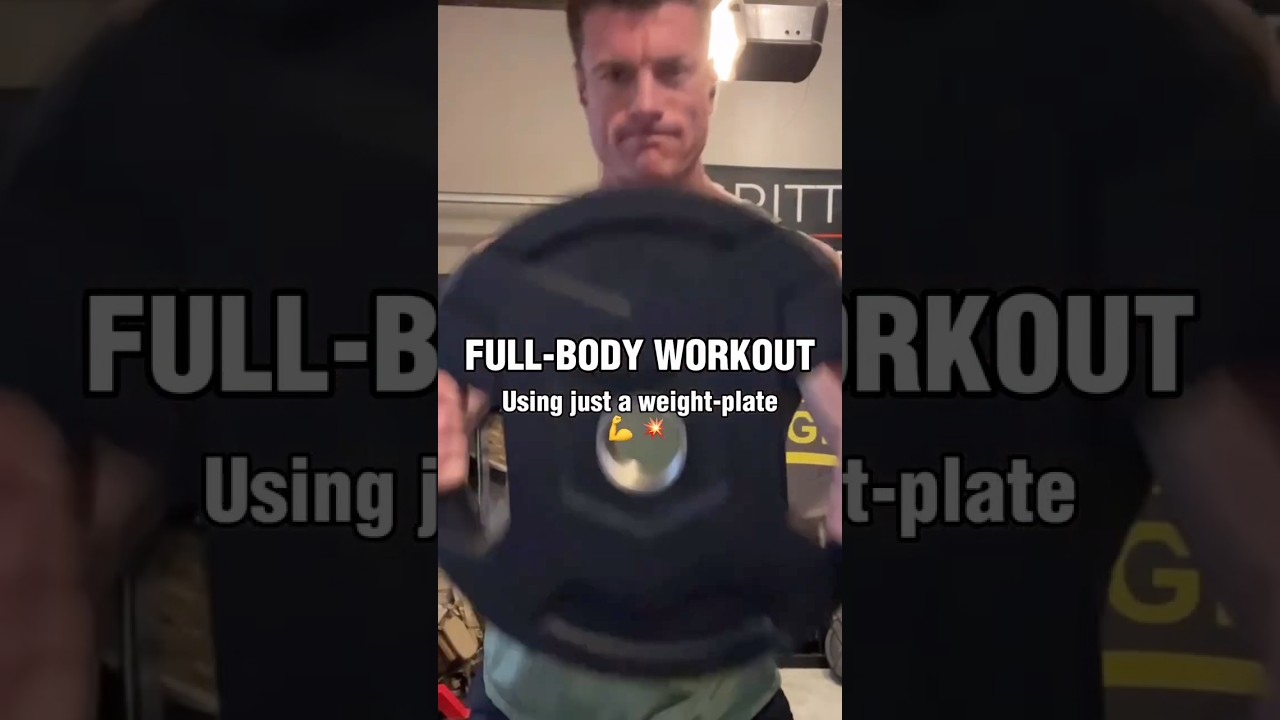 Full-Body Workout with Just Weight Plate