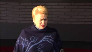 Doorstep by Dalia Grybauskaitė (LT) ahead of the Eastern Partnership Summit in Riga