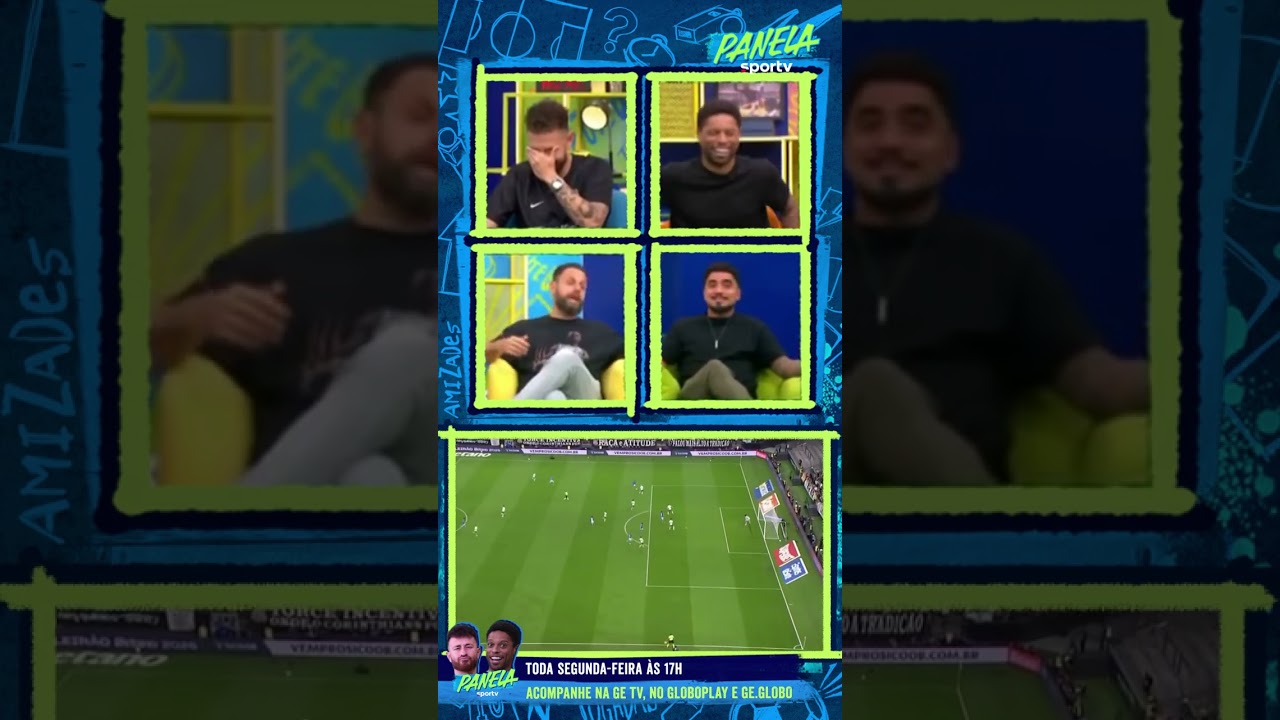 RAFAEL ENSINA COMO O LATERAL TEM QUE CABECEAR! | PANELA #shorts