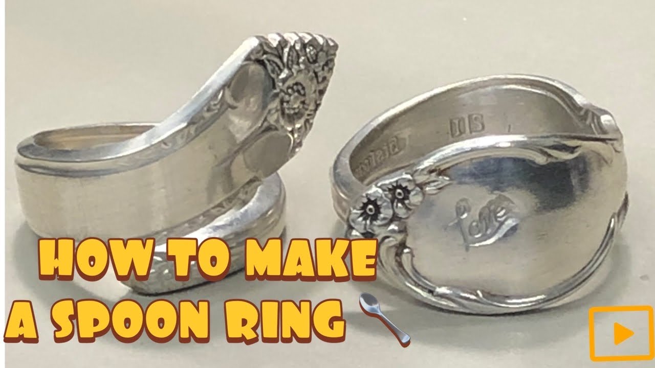 How To Make Spoon Ring YouTube