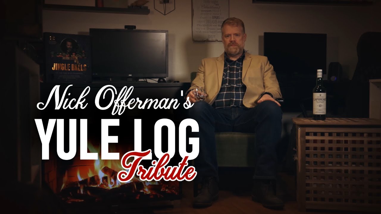 Nick Offerman's Yule Log a tribute YouTube