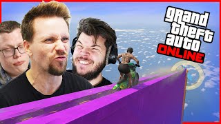 EXTRA LÅNG & SVÅR PARKOUR I GTA 5 med figgehn & Polski