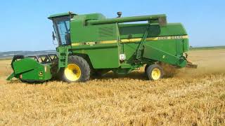 O Zi La Treierat wheat Threshing Treierat Grau John Deere 1055