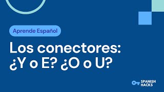 APRENDE ESPAÑOL | Los conectores y sus reemplazos APRENDE ESPAÑOL | Los conectores y sus reemplazos