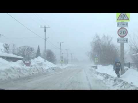 Водители в поселке Борзовая Заимка не могут полноценно пользоваться полурасчищенной дорогой