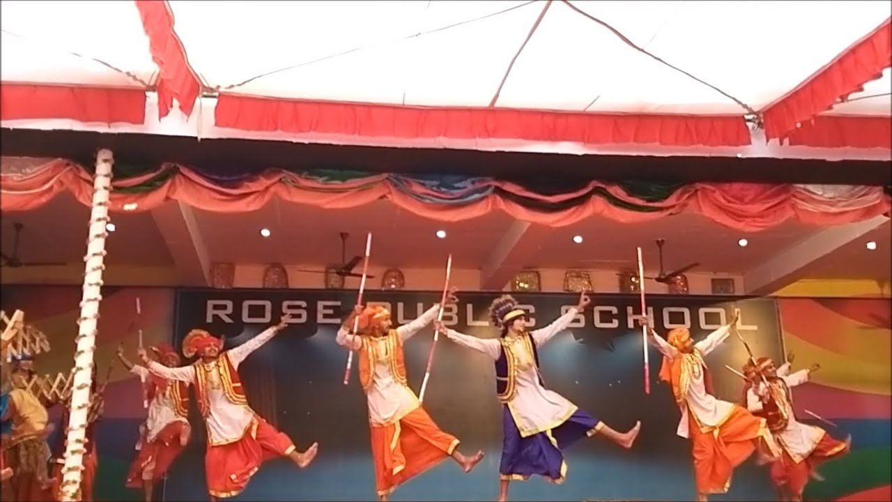 BEST BHANGRA BY CLASS 12th, ROSE PUBLIC SCHOOL