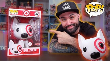 Target Exclusive Bullseye 10-Inch Funko Pop Unboxing & Review!