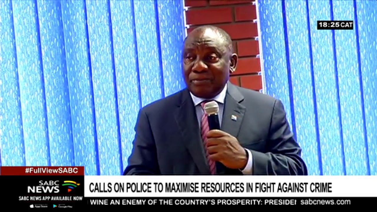 President Ramaphosa visits Inanda police station