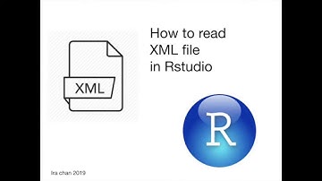 RStudio - How to read and understand the XML file in detail (Part 1)
