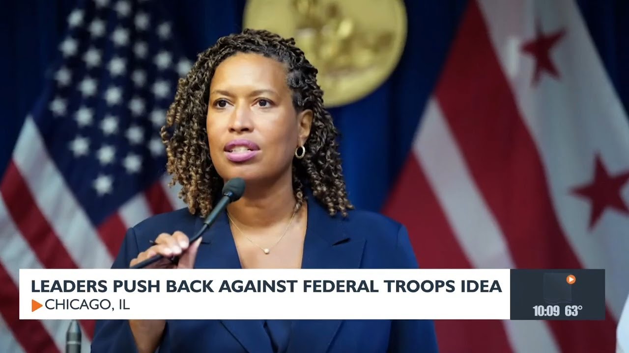 Leaders push back against federal troops idea - YouTube