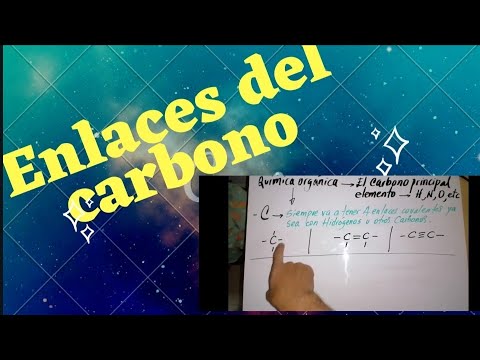 Video: ¿Cuántos enlaces puede formar un átomo de carbono y por qué?