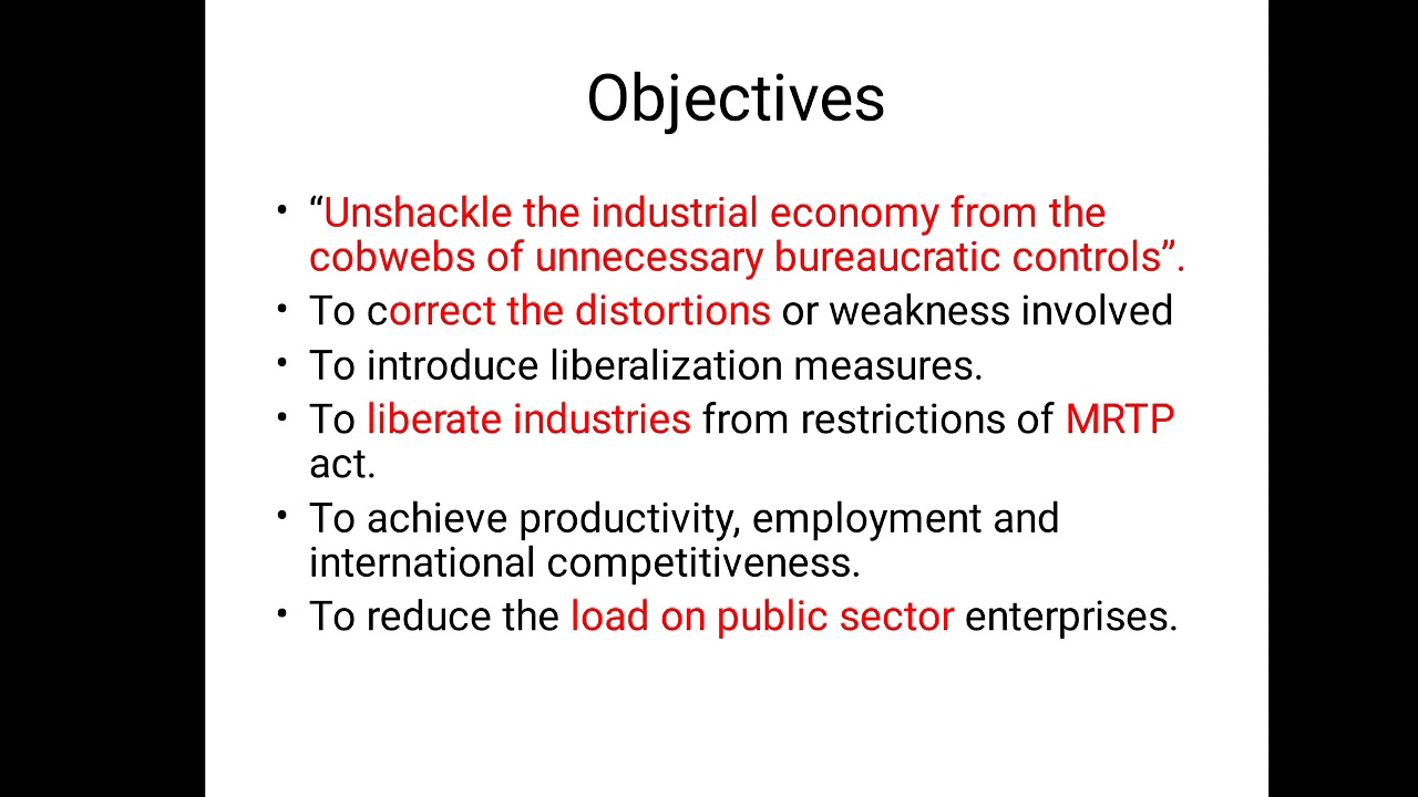 Features of industrial policy 1991 YouTube