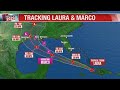 Live: Tracking Tropical Storms Laura, Marco  | NBC News