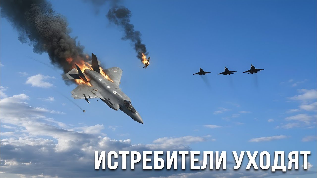12 F-22 входят в воздушное пространство Ирана — 23 минуты боя и операция рушится