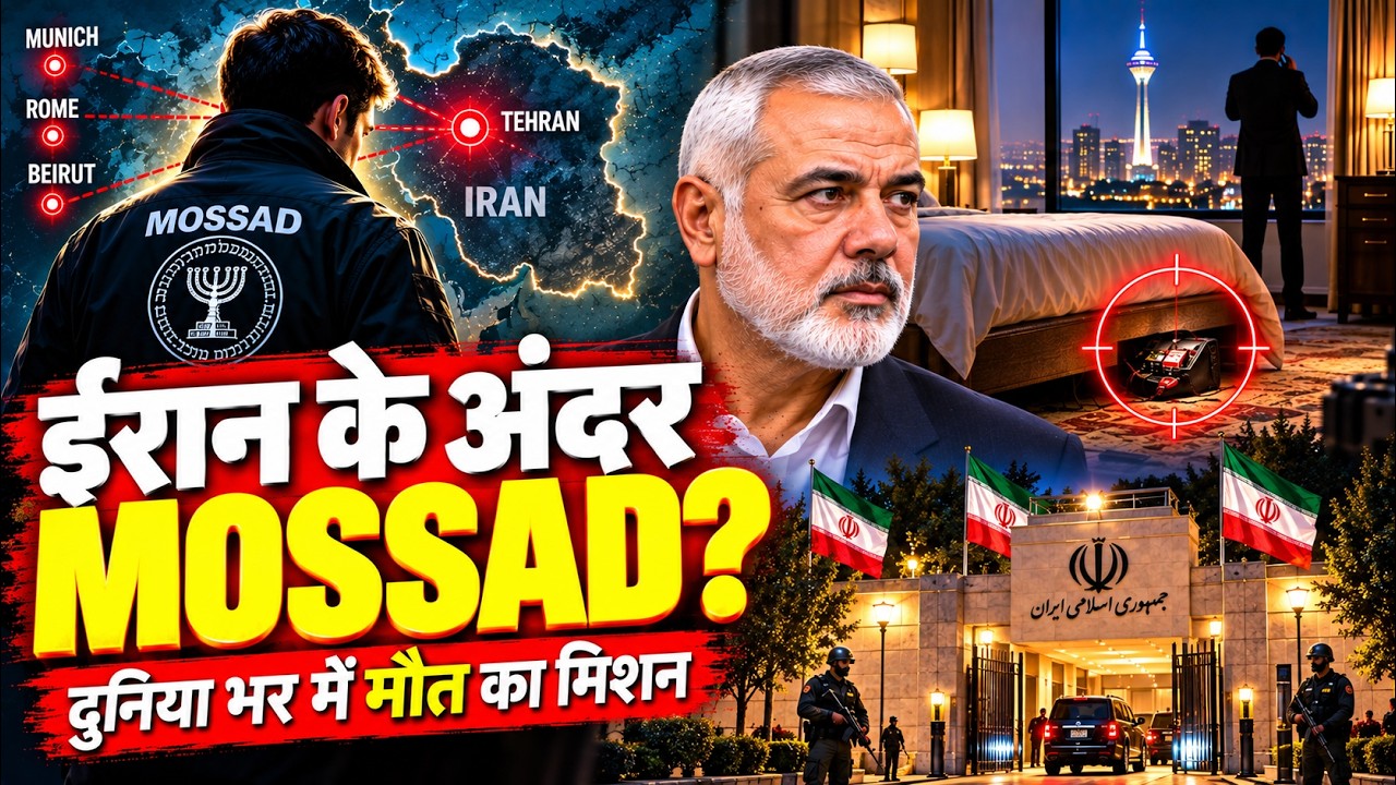 तेहरान में Ismail Haniyeh का अंत | ईरान के सबसे सुरक्षित ठिकाने तक कैसे पहुँचा Mossad?