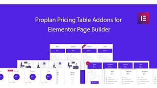 Proplan - Pricing Table Addons for Elementor Page Builder | Codecanyon Scripts and Snippets