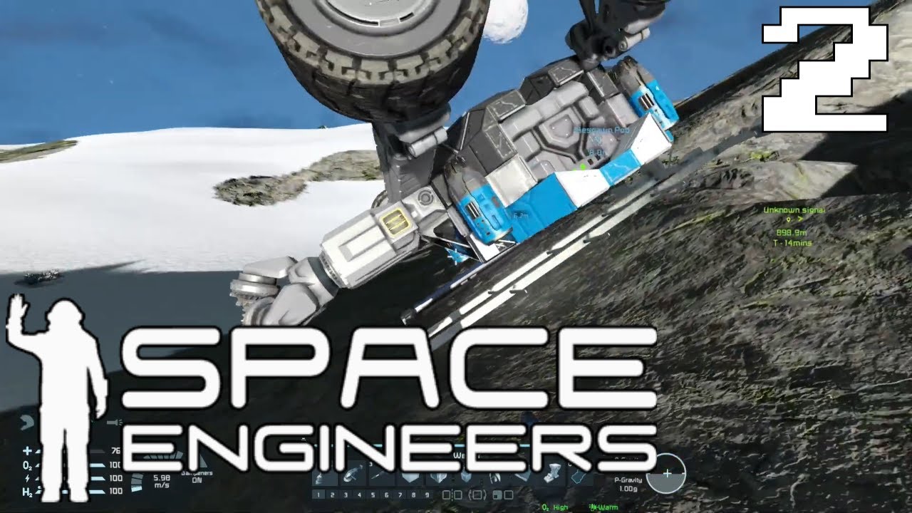 I turned the drop pod into a mining rover | Space Engineers - YouTube