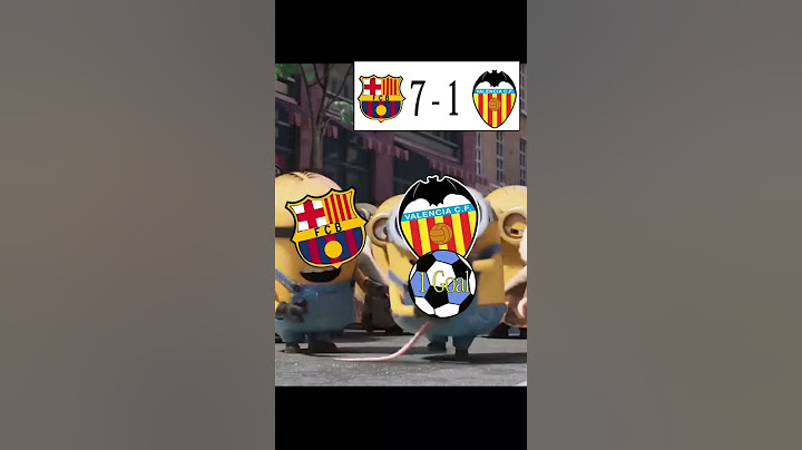 Barcelona 7-1 Valencia.  #barcelona  #valencia #youtubeshorts