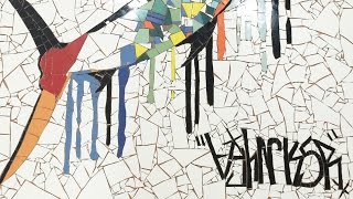 MOSAIC TILE ART // ART VLOG 019