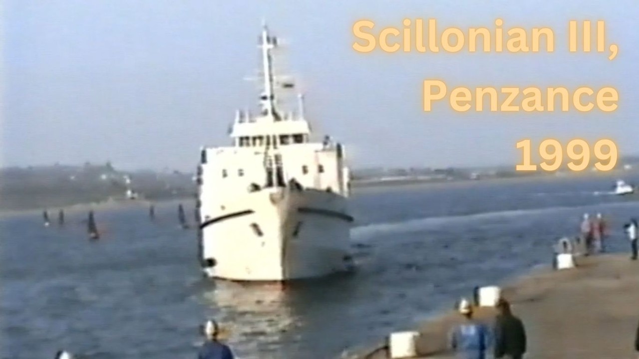 1999 (3rd May) - Penzance & Scillonian III Ferry - Home Video Footage
