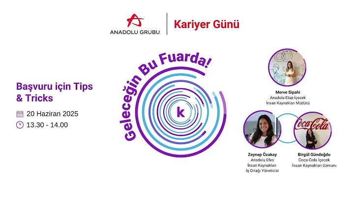Başvuru için Tips&Tricks