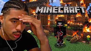 I Built My First Minecraft House… | Minecraft Pt. 2