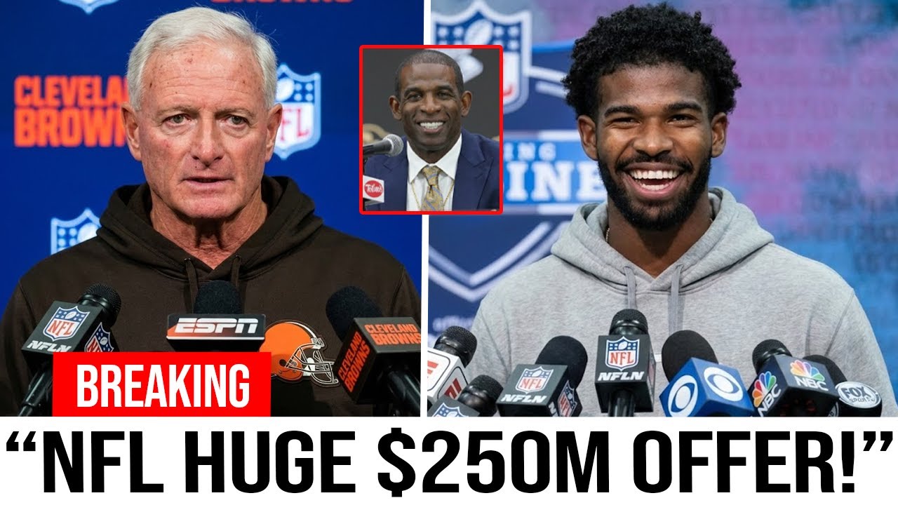 JUST IN: NFL TEAMS SHOCKED As Browns THROW INSANE MONEY At Deion Sanders To Coach SHEDEUR SANDERS!