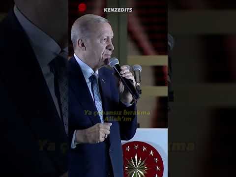 Cumhurbaşkanı Erdoğan’dan Dua şiiri.#shorts