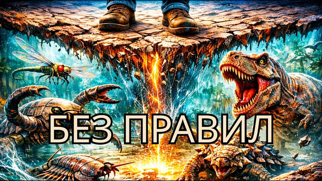 Доисторические животные были жестче современных? Хищники, броня, укус и выживание на древней Земле