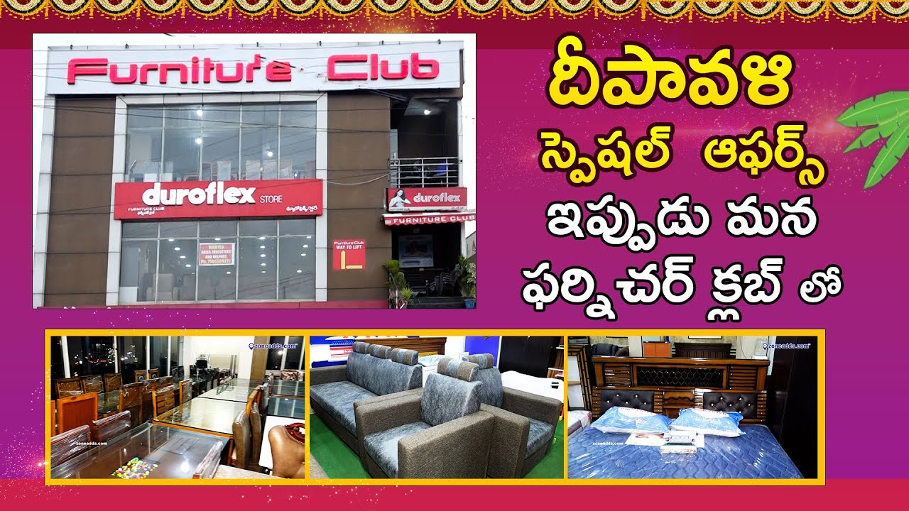 Diwali Festival Offers in Furniture Club Nagaram Hyderabad