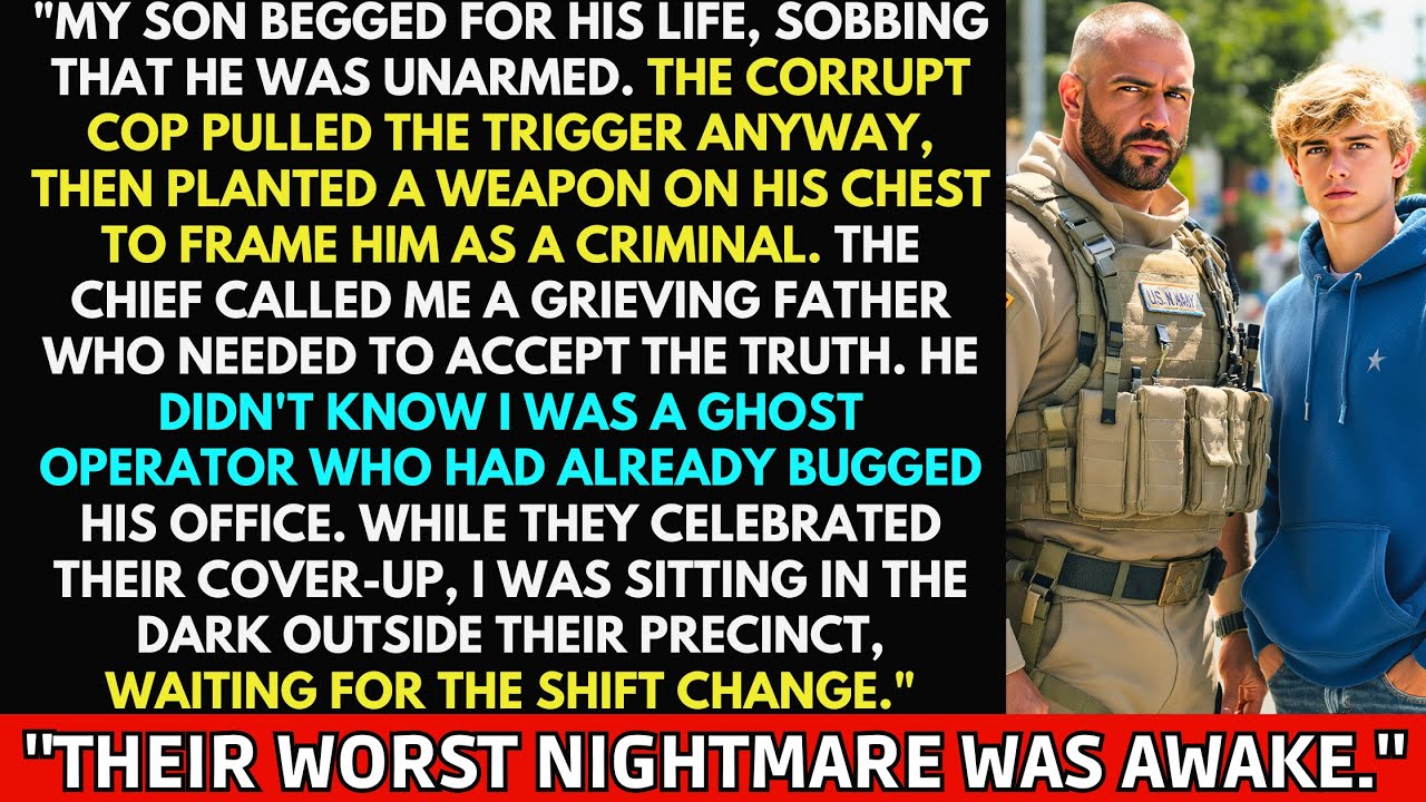 A Corrupt Cop Killed My Son and Planted Gun on Him—He Didn't Know His SEAL Dad Rearranged the Scene.