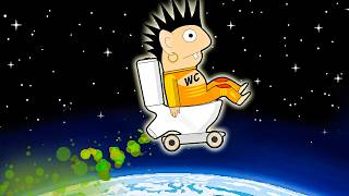 When you launch a toilet into lower orbit