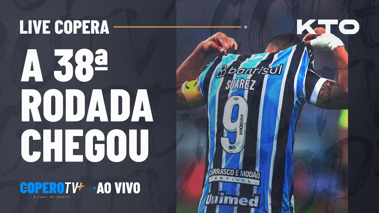 JÁ ESTAMOS COM SAUDADES, BRASILEIRÃO Live Copera AO VIVO YouTube