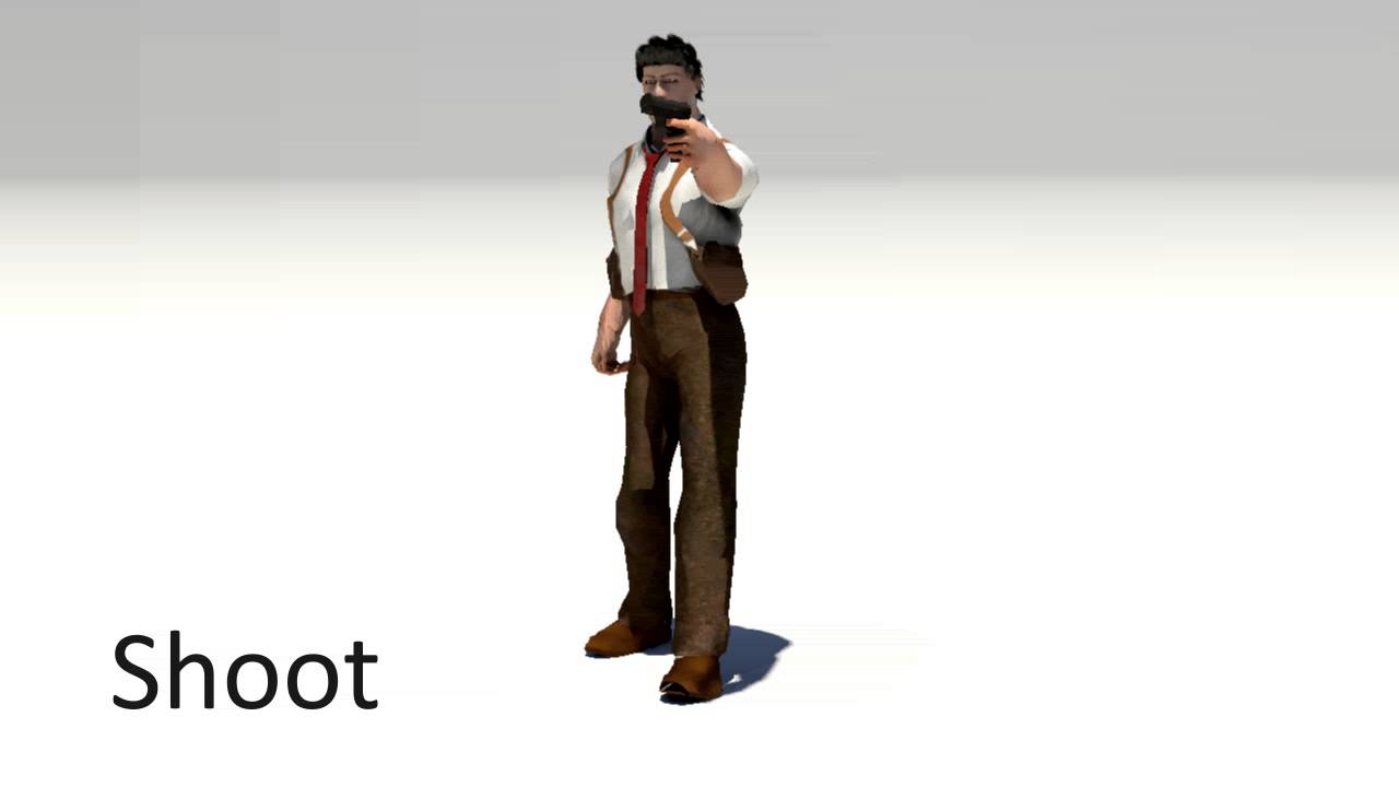 Game Character Animation - YouTube